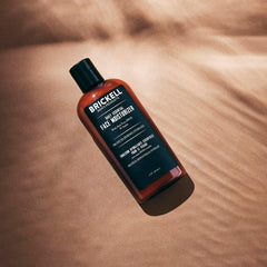 Brickell Men's Products in hand demonstrates 4-ounce scale and travel-friendly convenience