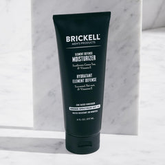 Brickell moisturizer texture close-up revealing lightweight finish and quick absorption