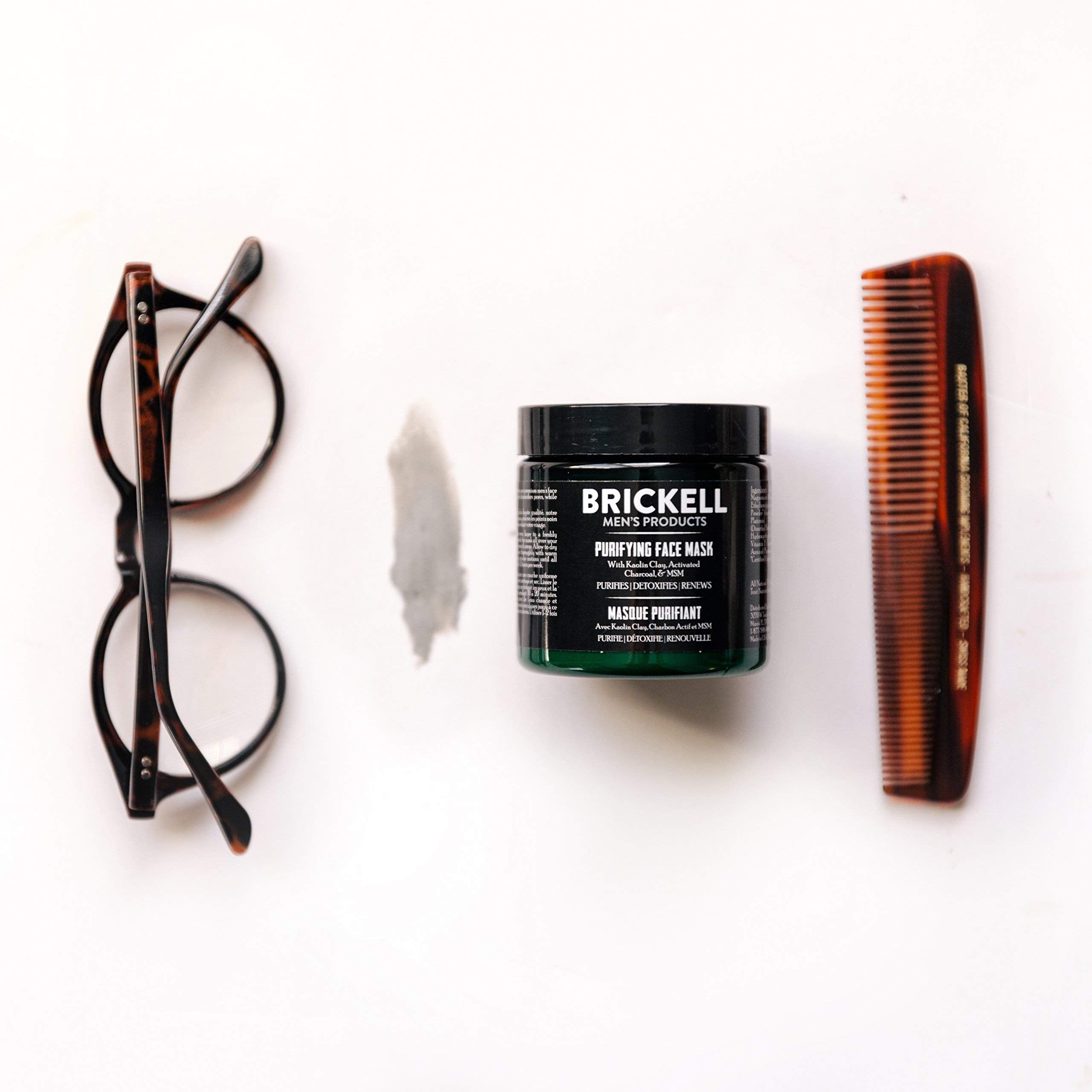 Brickell close-up texture showing smooth mask for even coverage