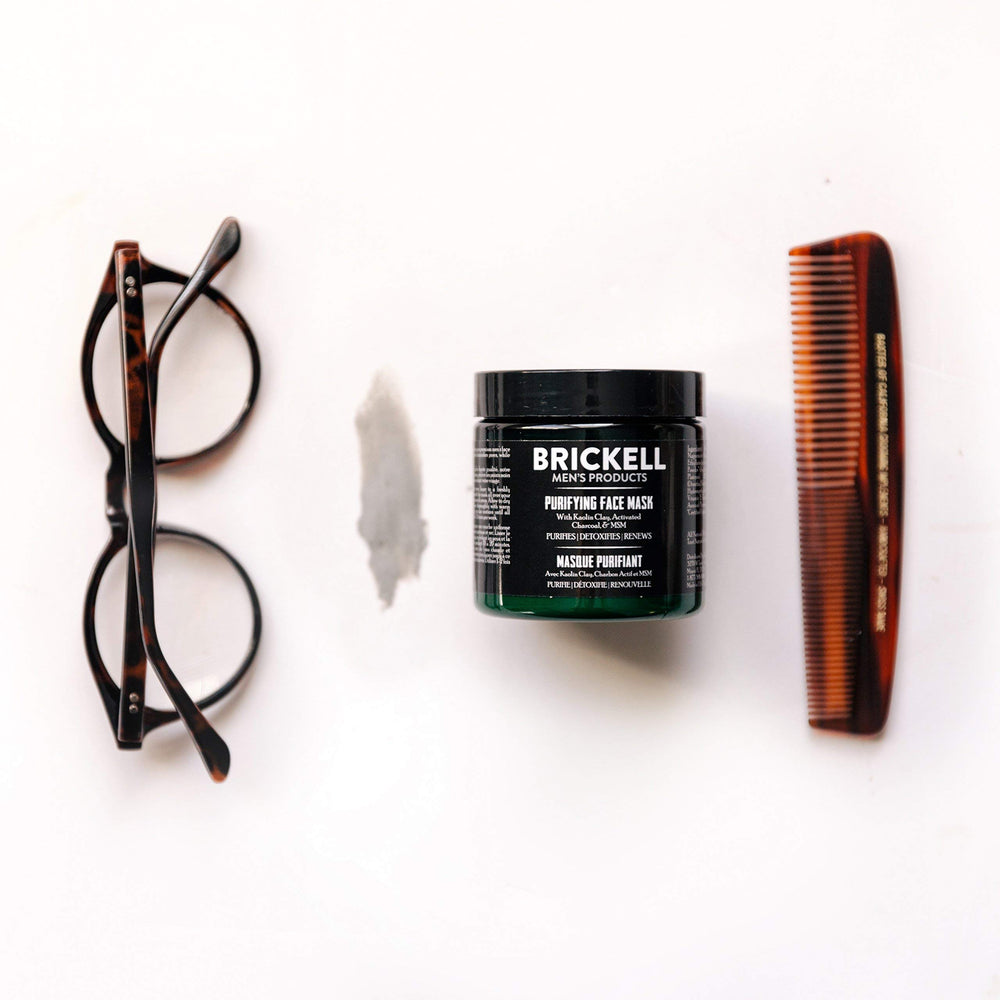 Brickell close-up texture showing smooth mask for even coverage