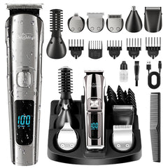 Brightup front view with stand showing organized kit and easy storage