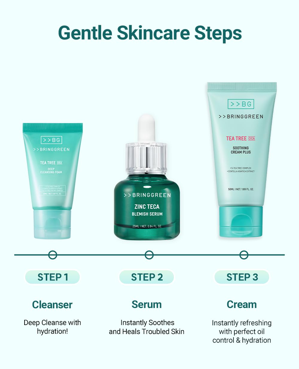 bring green deep cleansing foam rich lather removing oil and impurities