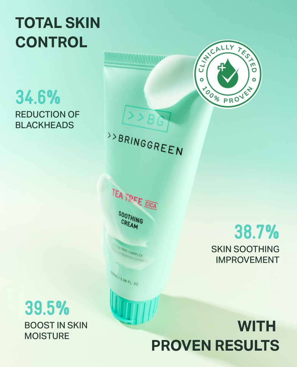 BRING GREEN jar on bathroom shelf in morning routine showing everyday use benefit