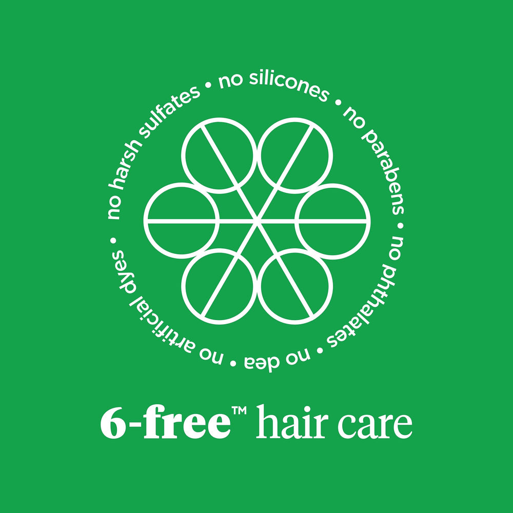 Applying mask to wet hair demonstrating Briogeo smooth detangling benefit