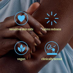 BRIOTECH mist on hand demonstrating light, non-greasy texture and comfort