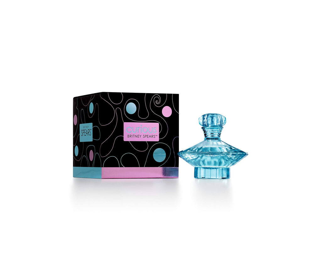 Britney Spears bottle front view showing sleek packaging and brand identity benefit: shelf-ready display