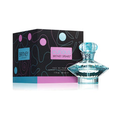 Britney Spears Curious side profile highlighting bottle shape and luminous clarity for display