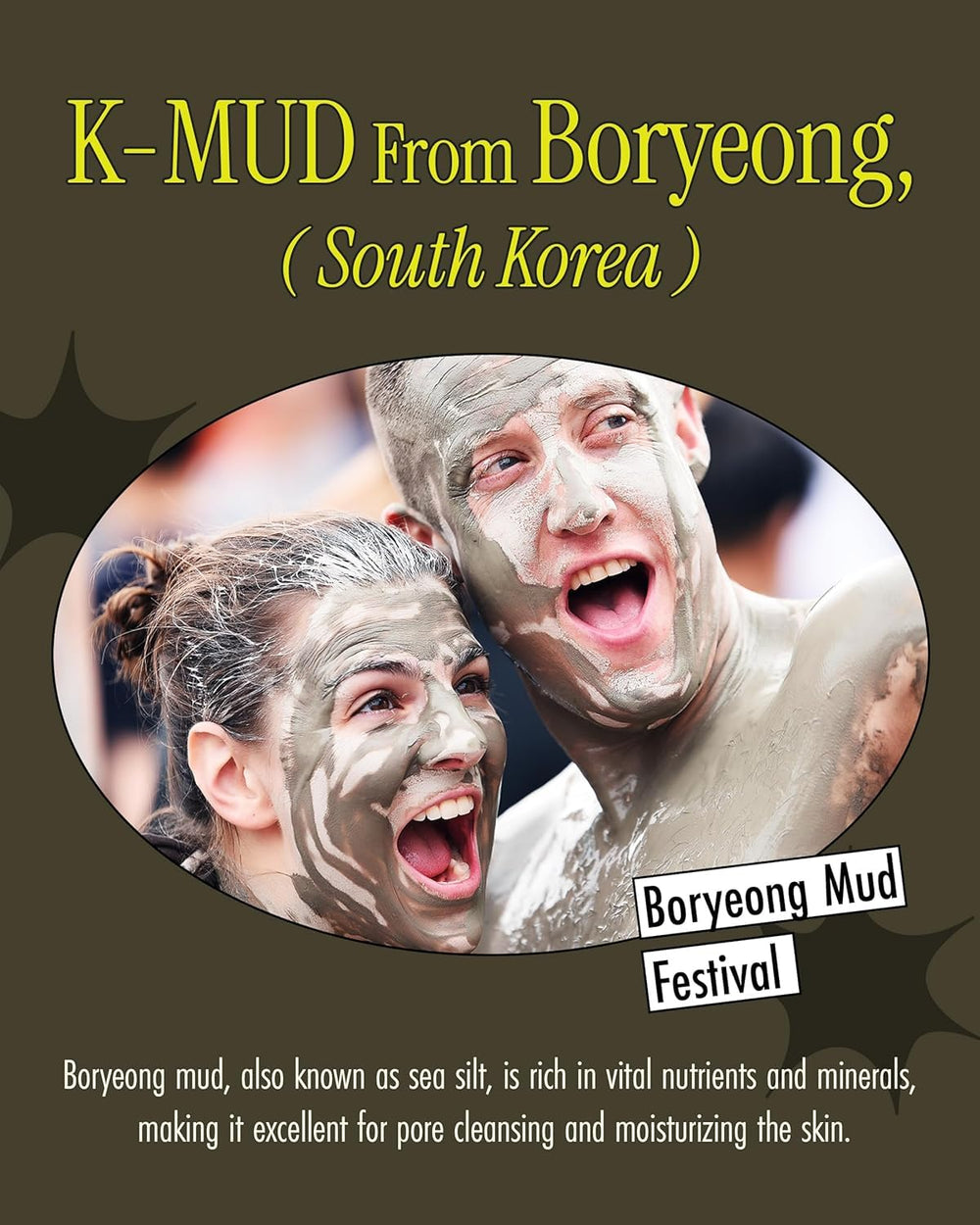 BRMUD mask on shoulder and back showing body-use convenience