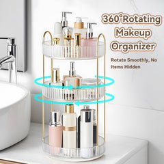 Brothersbox three tiers holding perfume bottles to maximize vertical storage