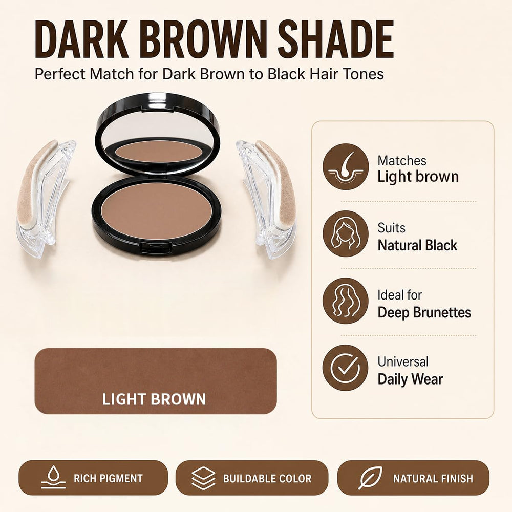 Browlyn application on model showing quick, symmetrical brows benefit