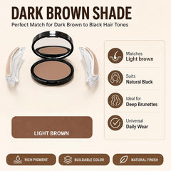 Browlyn application on model showing quick, symmetrical brows benefit