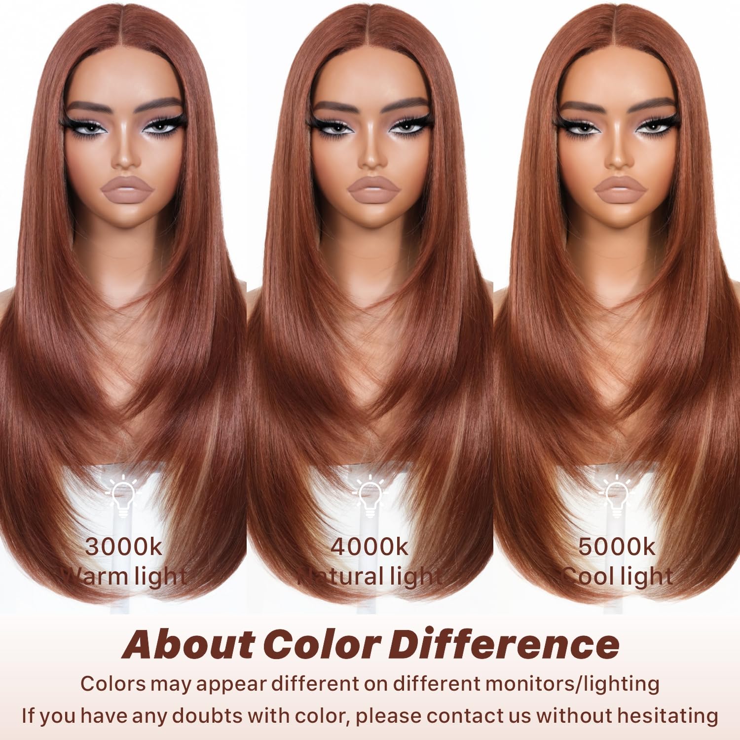 BrownBomb lifestyle outdoor model wearing wig showing wearable confidence benefit