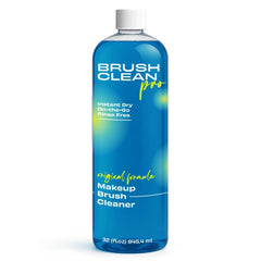 Brush Clean Pro front label on 32 oz bottle showing product identity and size benefit
