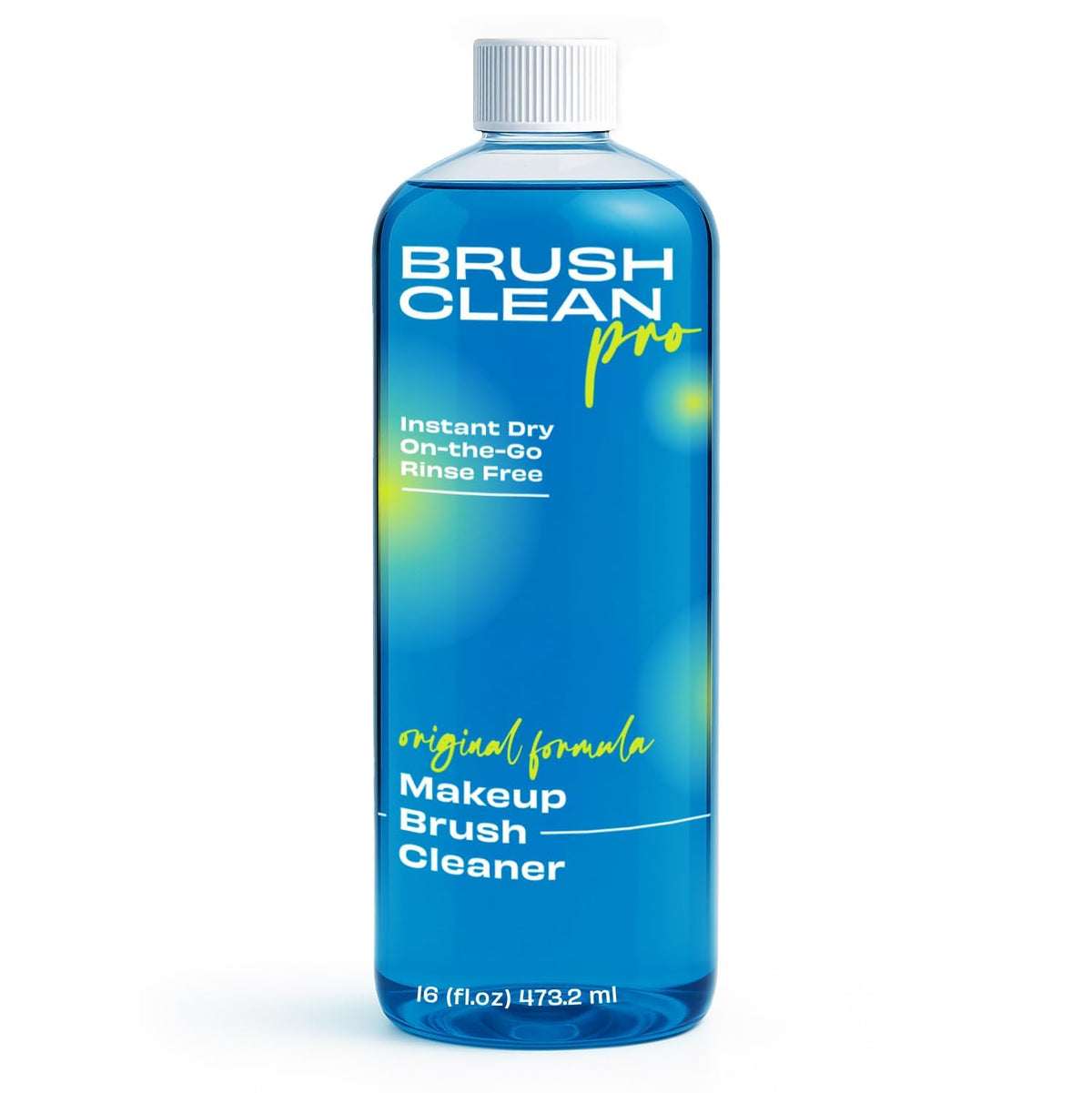 Brush Clean Pro front label showing 16 oz bottle and vanilla scent benefit