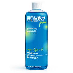 Brush Clean Pro front label showing 16 oz bottle and vanilla scent benefit