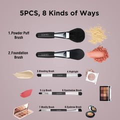 Brush Master close-up of synthetic bristles highlighting softness and smooth blend performance
