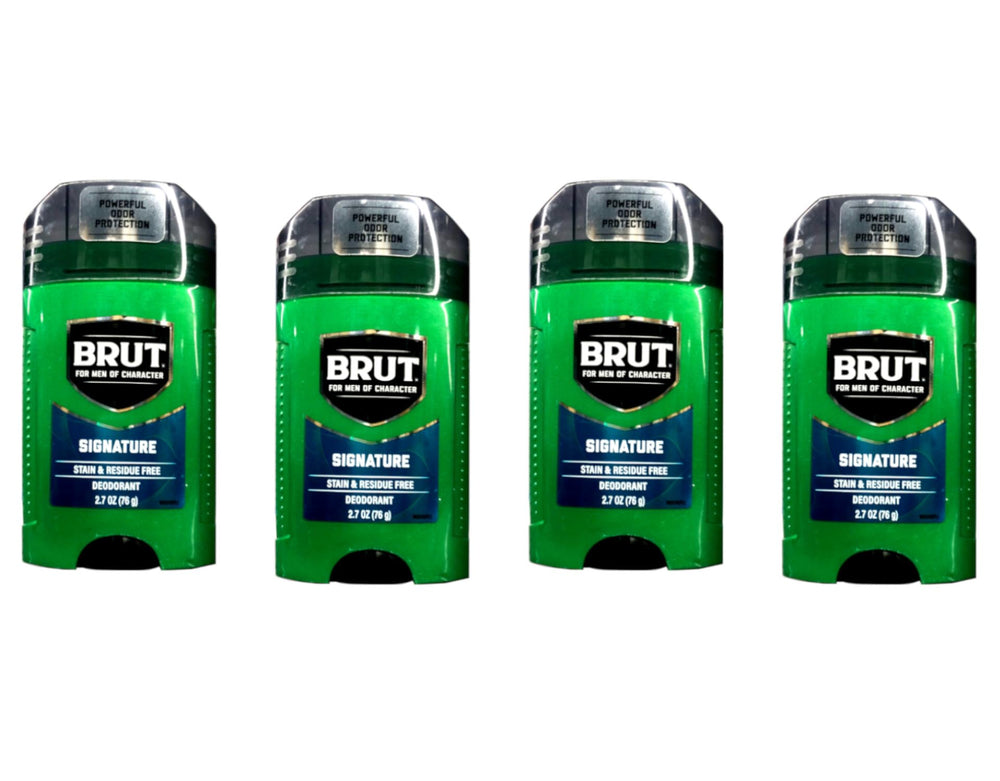 Brut front can showing original scent and branding for reliable daily freshness