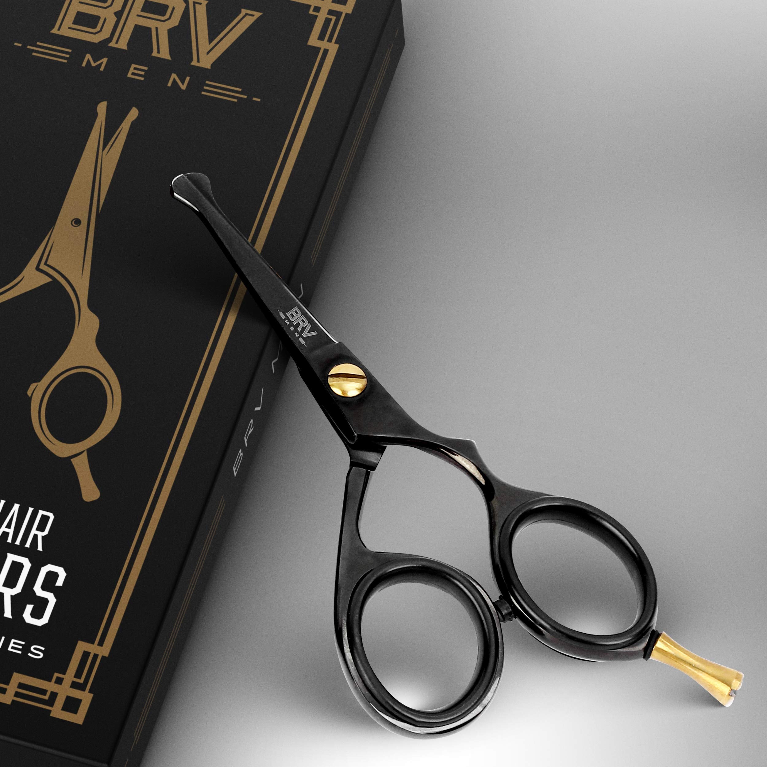 BRV MEN handle detail with silicone inserts for secure comfortable grip