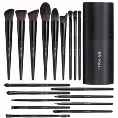 BS-MALL brush set front packaging showing full kit and case benefit portability
