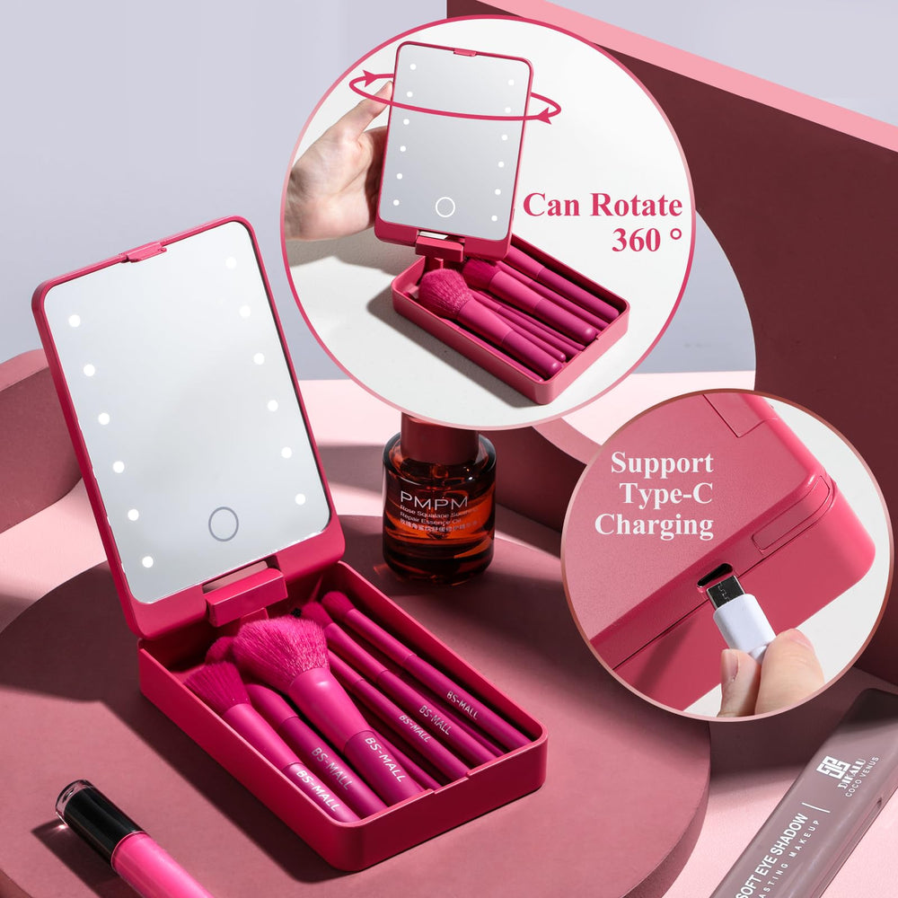 BS-MALL brush set laid out showing each tool and versatile coverage benefit