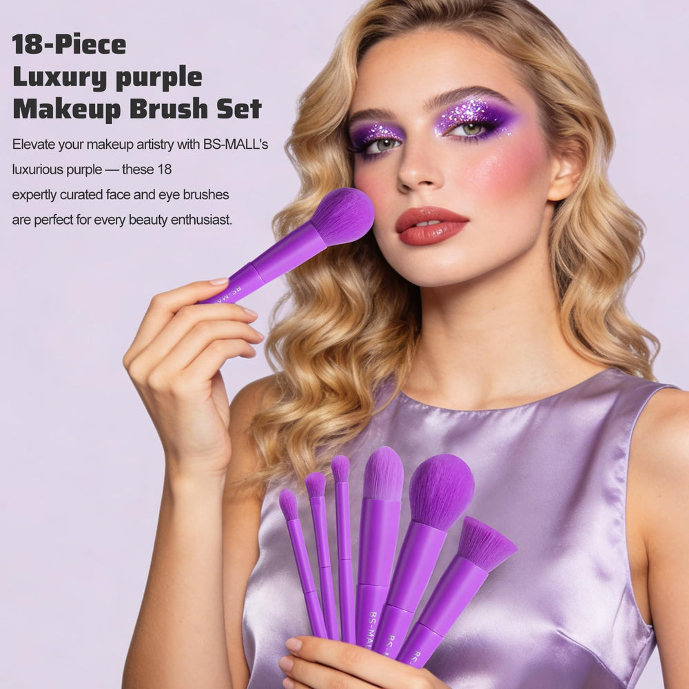 BS-MALL foundation and concealer brush close detail for streak-free base application