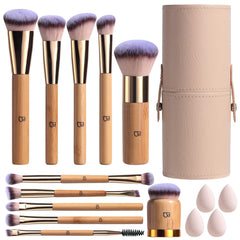 BS-MALL front packaging showing full brush set and sponges for easy selection