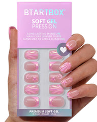 BTArtbox kit contents with glue, tabs, file and pads showing easy application benefit