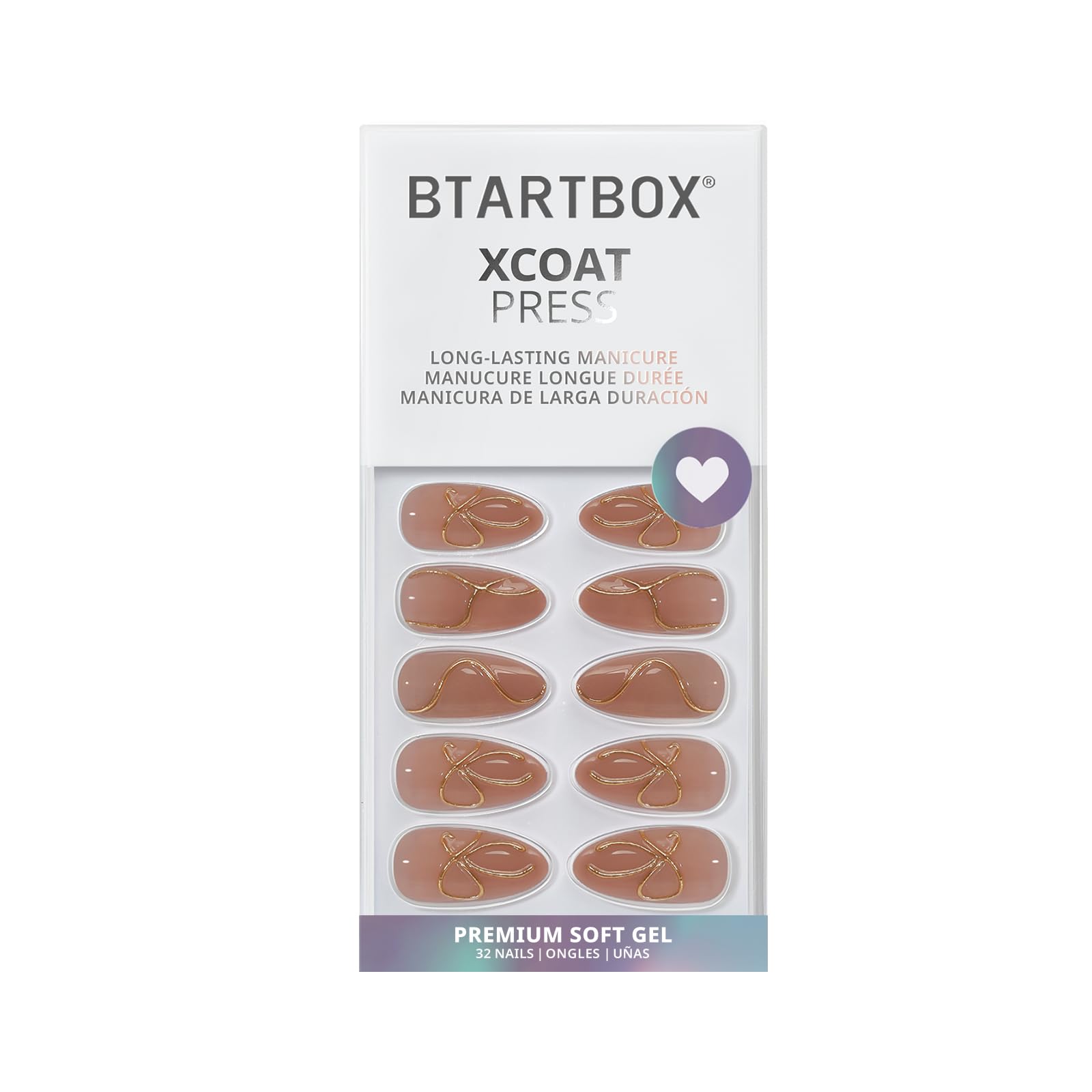 BTArtbox back of box label showing size array and included accessories for instant fit