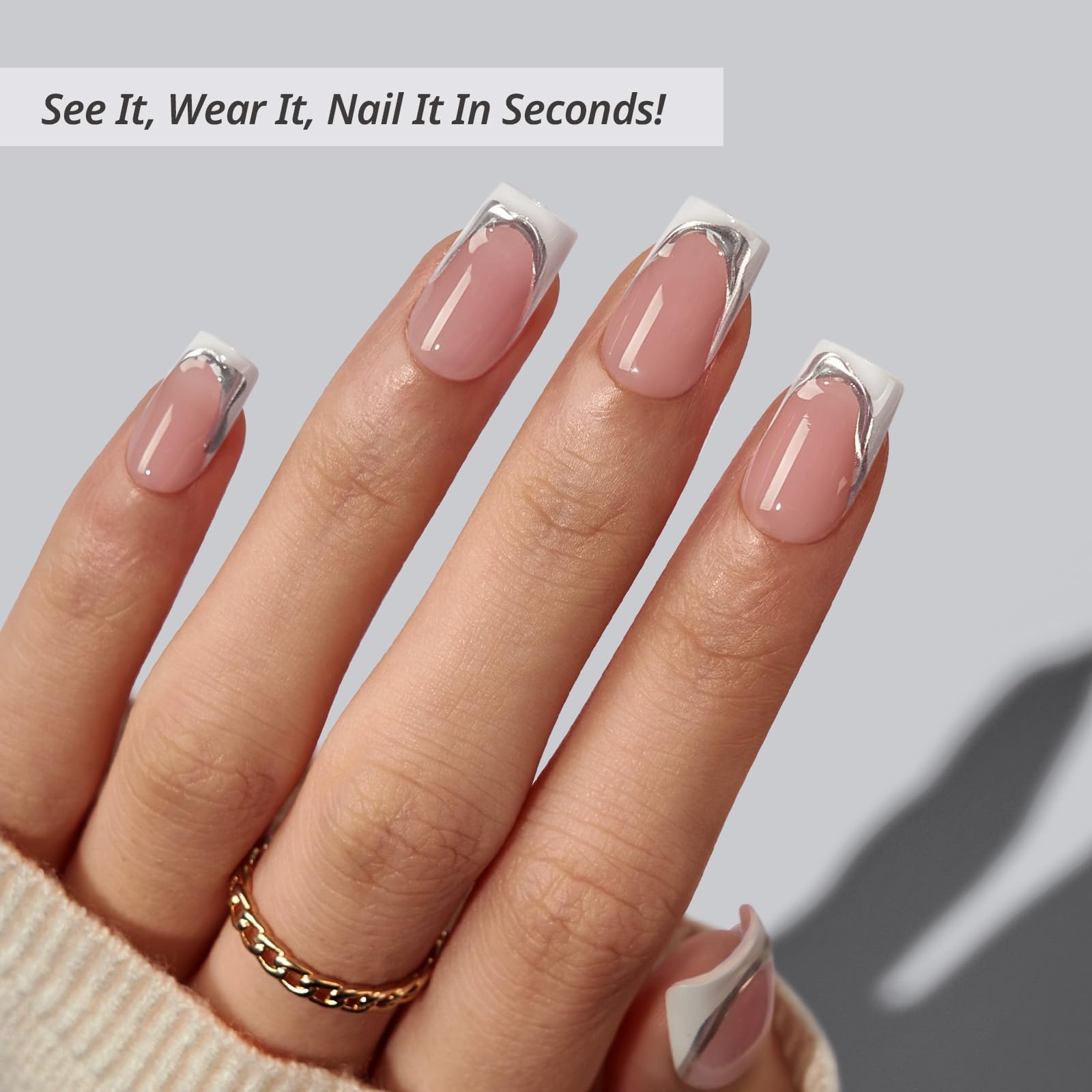 BTArtbox close-up of 3D French tip texture for salon-quality detail benefit