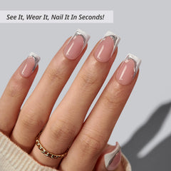 BTArtbox close-up of 3D French tip texture for salon-quality detail benefit