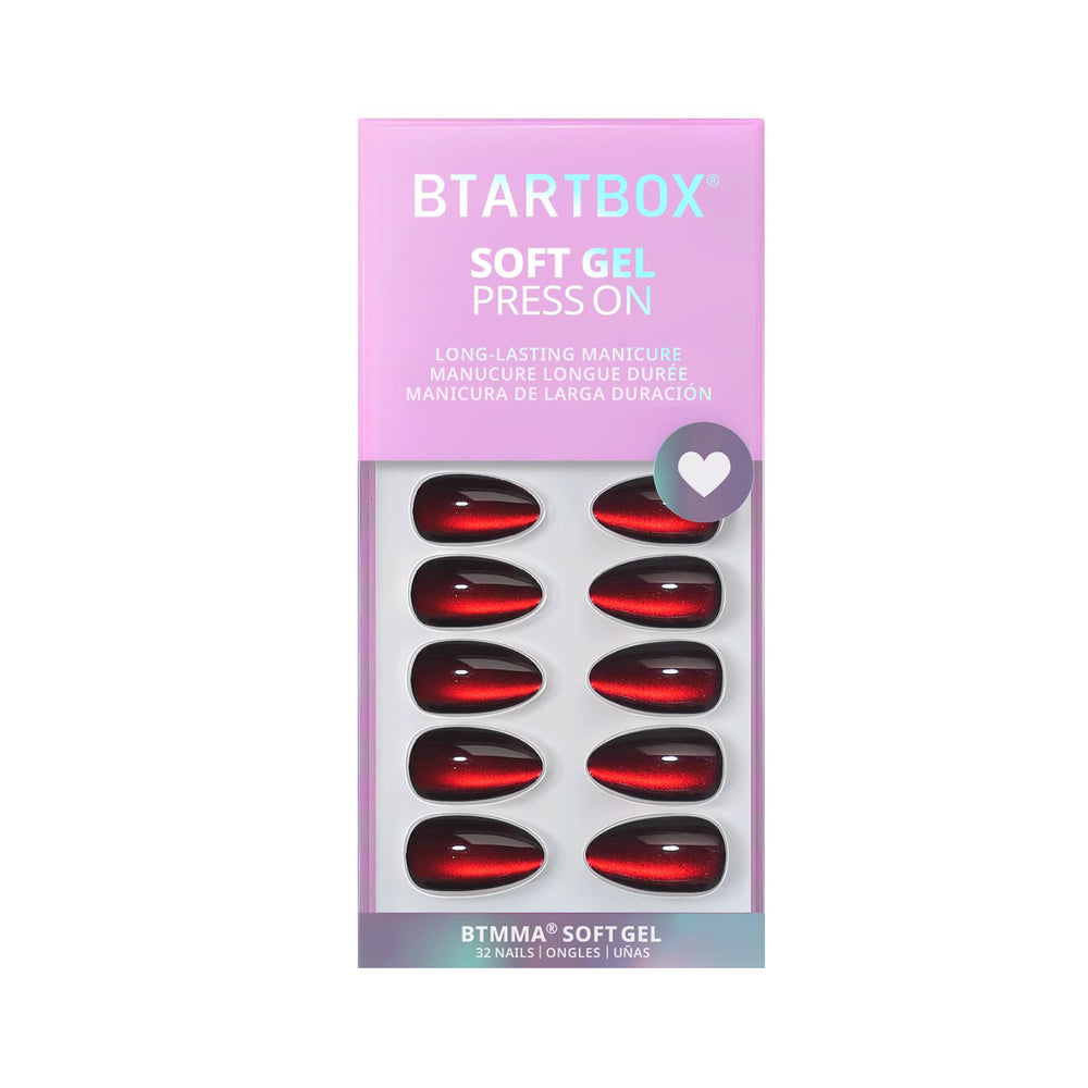 BTArtbox nails next to common items showing scale and practical short length