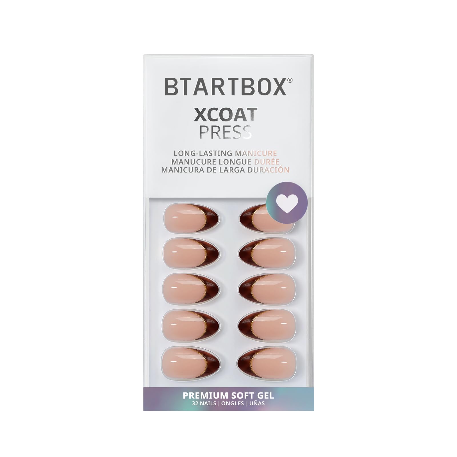 BTArtbox box label and instructions showing clear application guide
