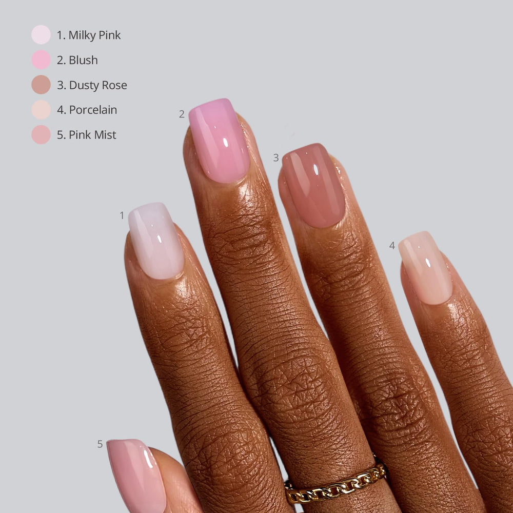 BTArtboxnails application scene showing 10-minute at-home setup