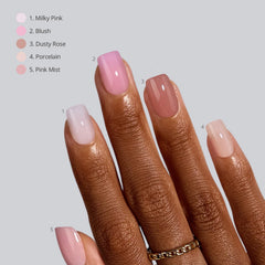 BTArtboxnails application scene showing 10-minute at-home setup