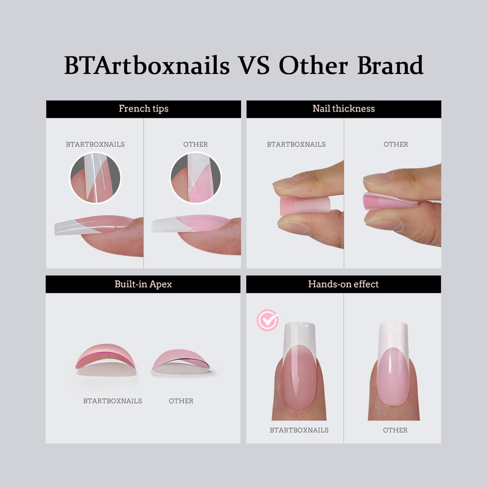 BTArtboxnails nails being cured under UV lamp demonstrating secure bonding