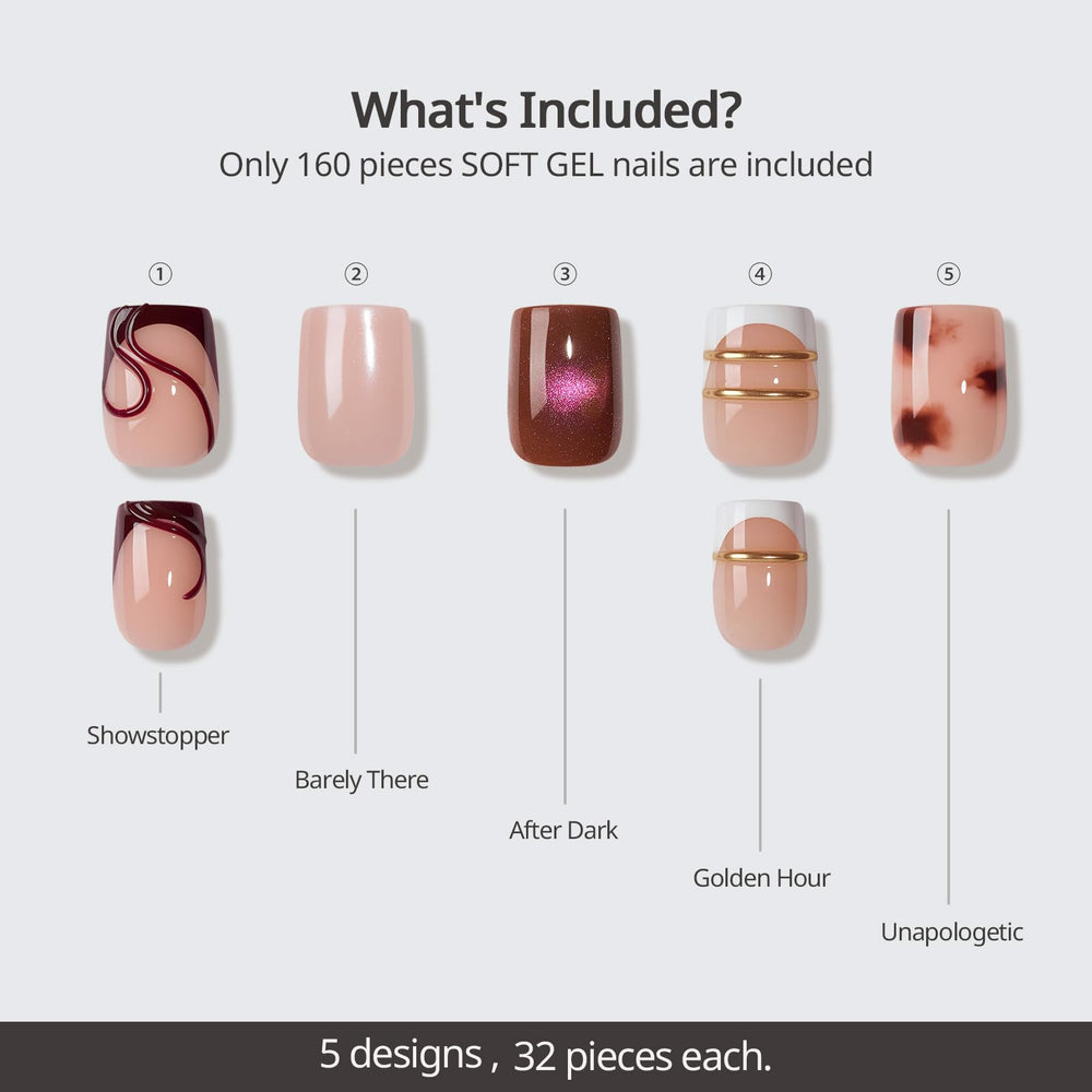 BTArtboxnails applied on hand during installation, quick ten-minute application advantage