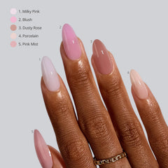 BTArtboxnails application kit laid out for quick ten-minute home manicure