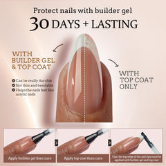 BTArtboxnails application setup with UV lamp demonstrating quick gel-cure for longer wear