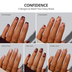 BTArtboxnails close-up of gel texture and slim 0.4mm tip, natural look benefit