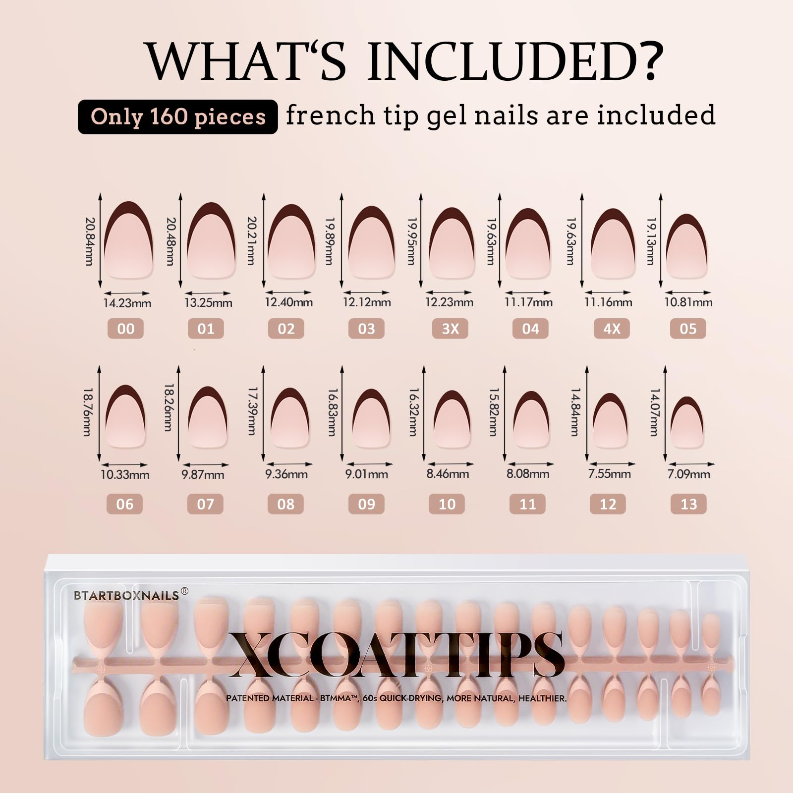 BTArtboxnails lifestyle image typing to show durable everyday wear