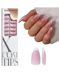 BTArtboxnails front packaging showing 96-piece French tip set and benefits
