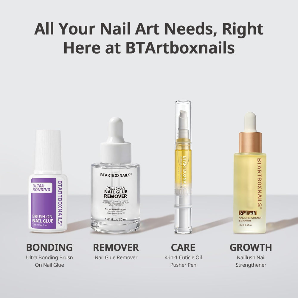 BTArtboxnails lifestyle shot of hands wearing nails showing polished look for daily wear benefit