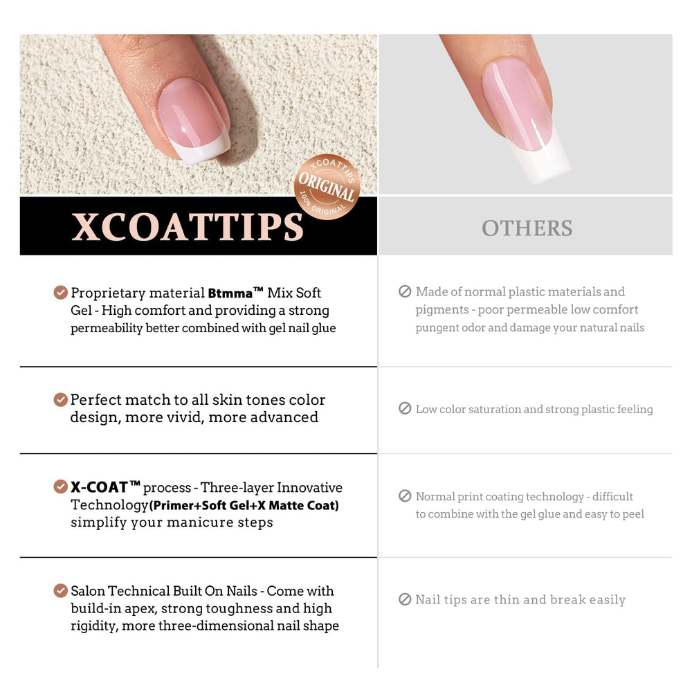 BTArtboxnails lifestyle photo wearing pink French tips for salon look