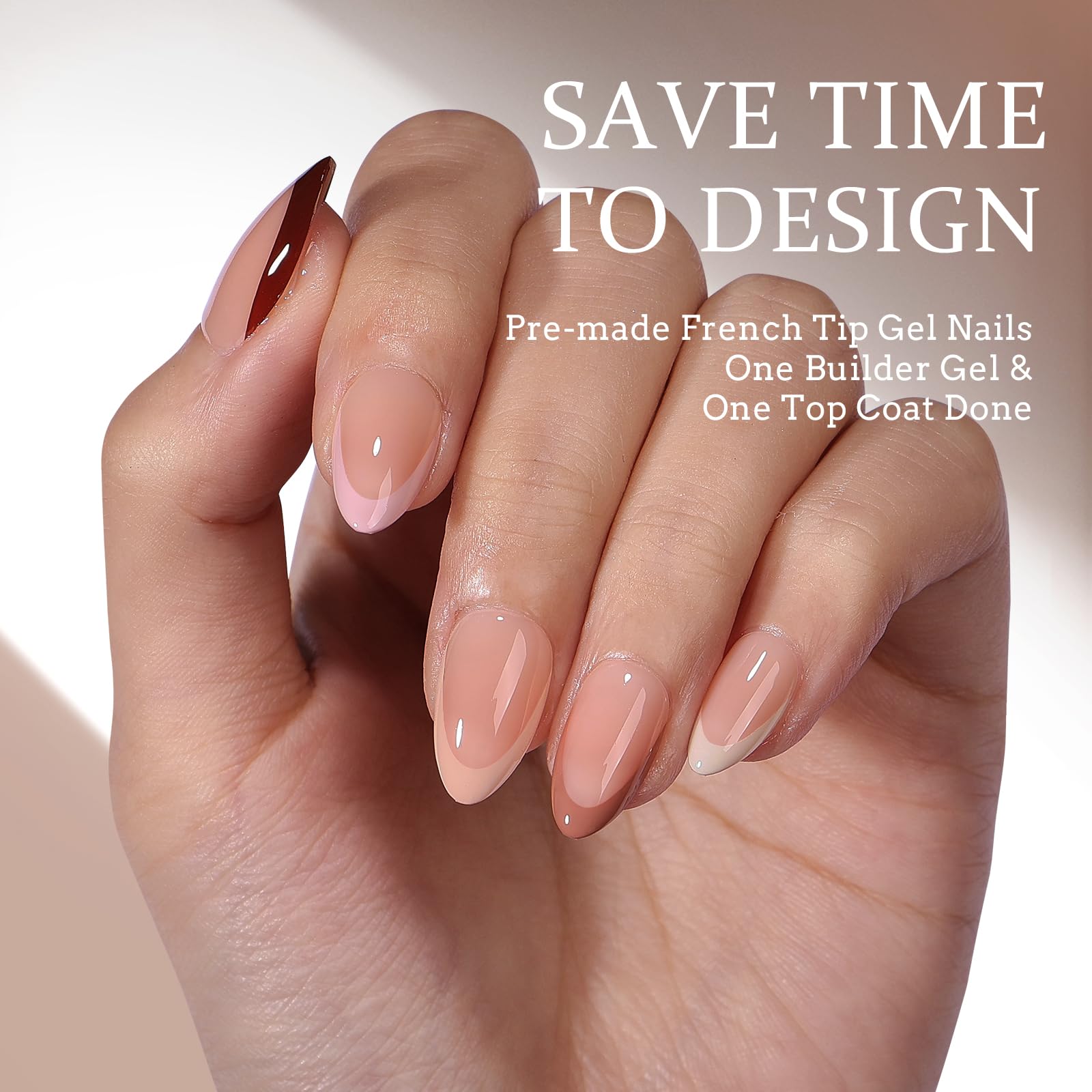 BTArtboxnails skin tone nail close-up showing natural color blending