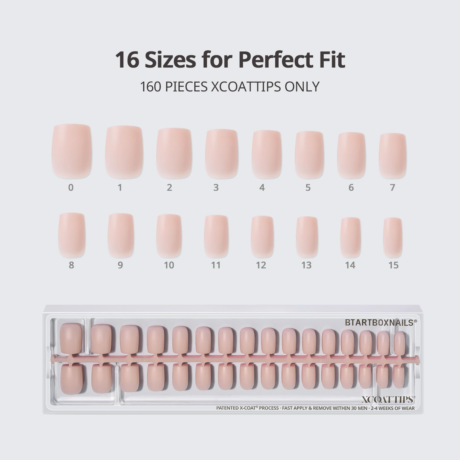 BTArtboxnails hand next to coin scale comparison for size accuracy benefit