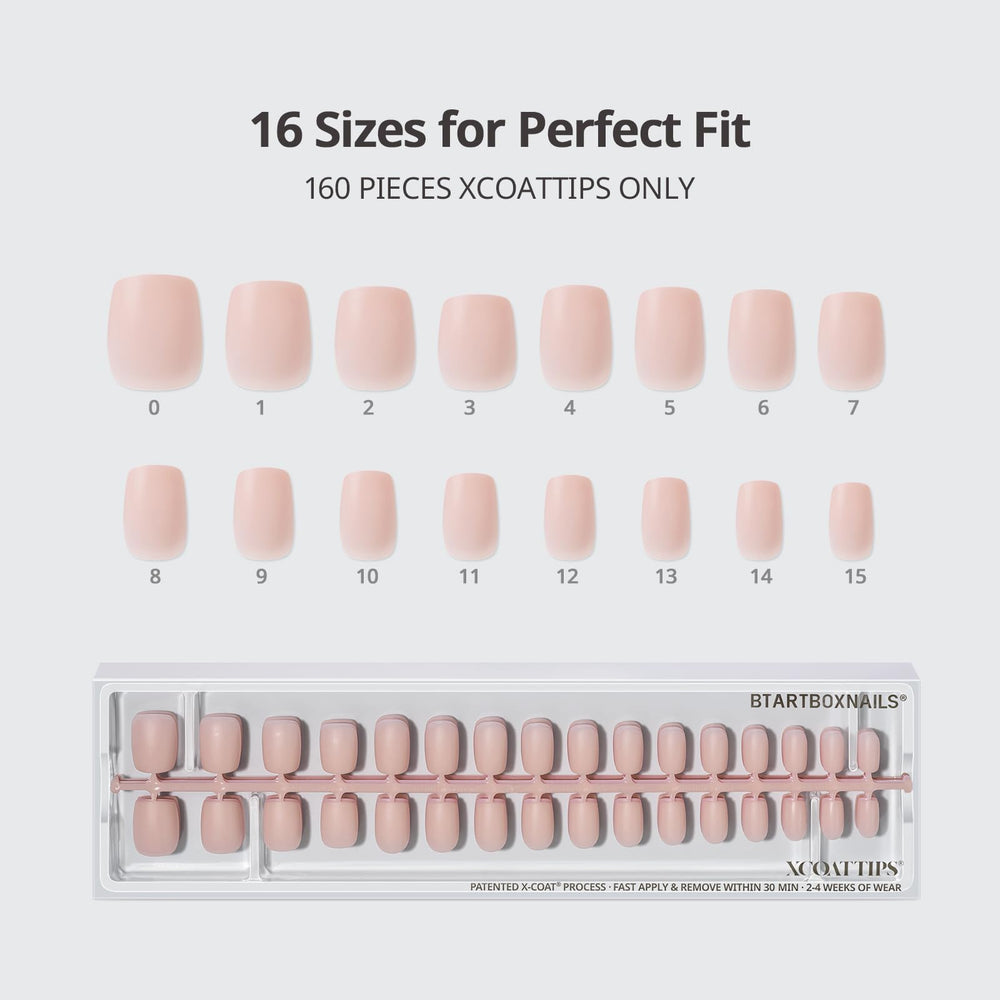 BTArtboxnails extra short nails on hand showing realistic scale