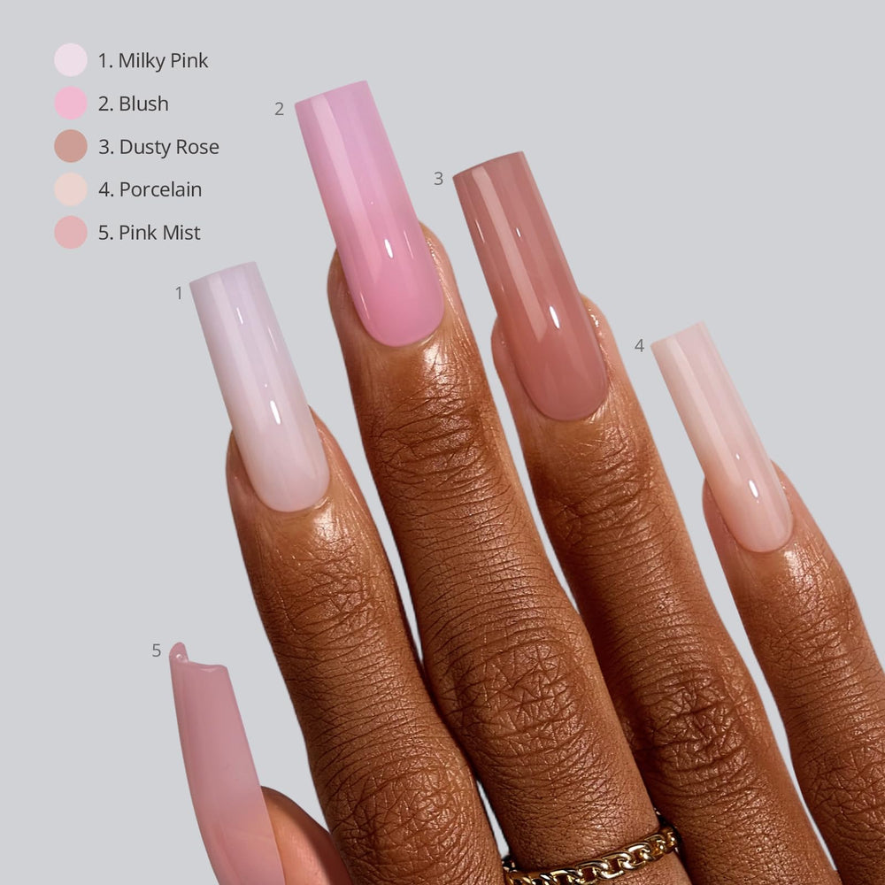 BTArtboxnails size array display with 16 sizes for precise fit and choice