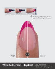 BTArtboxnails pre-sized labeled nails spread out illustrating 16 sizes for better fit