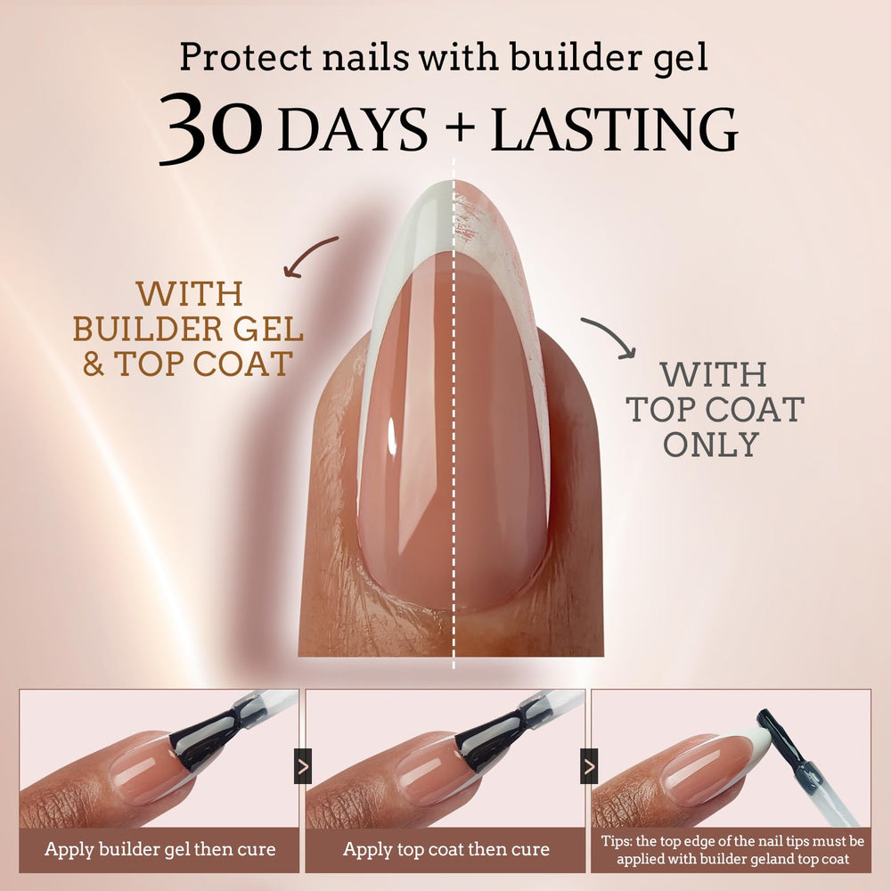 BTARTBOXNAILS builder gel texture detail demonstrating scratch resistance