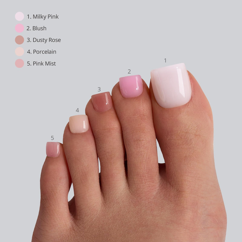 BTArtboxnails close-up of soft gel tip texture for natural look